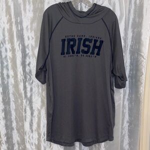 Fanatics Notre Dame Irish Gray Hoodie Shirt Men’s Size 2XL 🔥 YB4